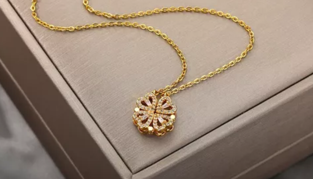 Collar Fortuna de 4 Corazones