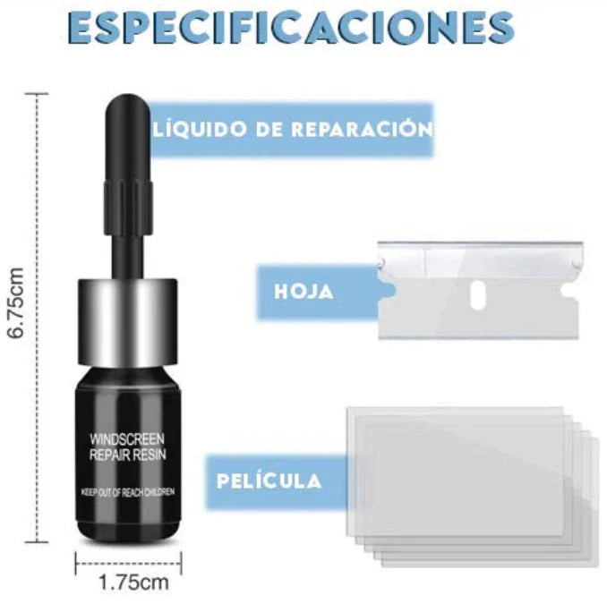 MagicGlass™ || Reparador de Vidrios x 2 und