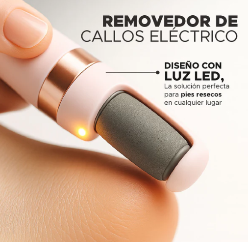 Pedi Spa Set Profesional || Lima Eléctrica Inalámbrica Antidurezas-Talones suaves, cuidados y sin grietas.