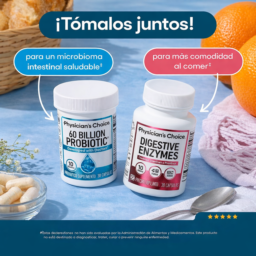 60 Billions Probiotics || Soporte Digestivo Avanzado