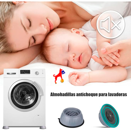 SOPORTE ANTIVIBRACION PARA LAVADORA