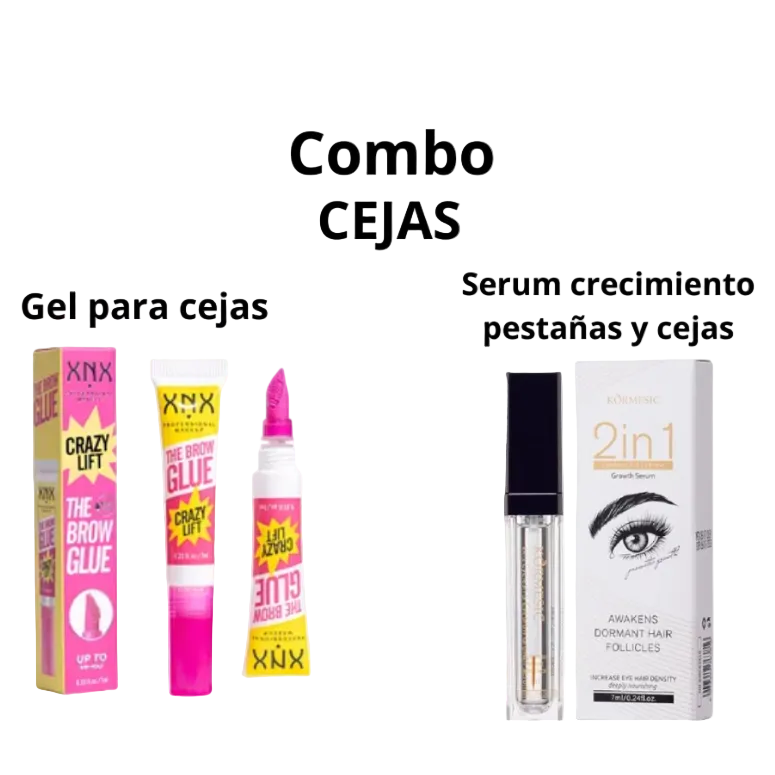 Combo Cejas Perfectas™ || Gel Fijador + Sérum de Crecimiento CDC