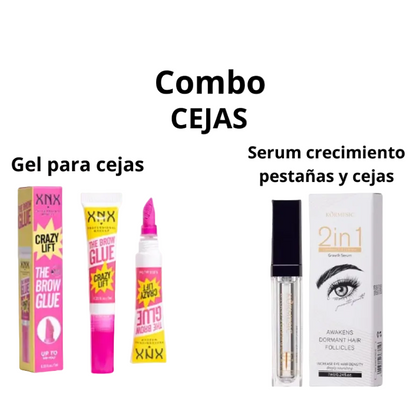 Combo Cejas Perfectas™ || Gel Fijador + Sérum de Crecimiento CDC