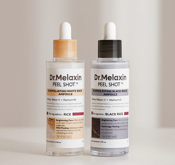 Combo 2x1 Premium; Exfoliante Arroz Blanco + Arroz Negro