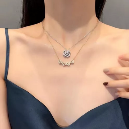 Collar Fortuna de 4 Corazones