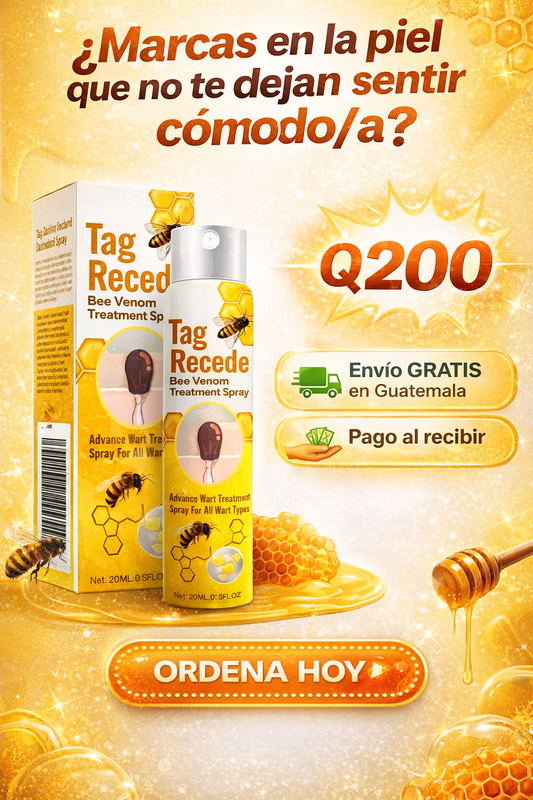 Tag Recede ||Spray para quitar las verrugas y marcas cutáneas