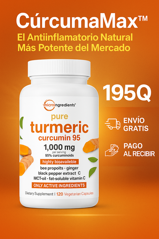 CúrcumaMax™ || El antiinflamatorio natural más viral del mercado