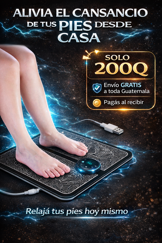 Masajeador EMS para Pies || Relajación y Alivio desde Casa