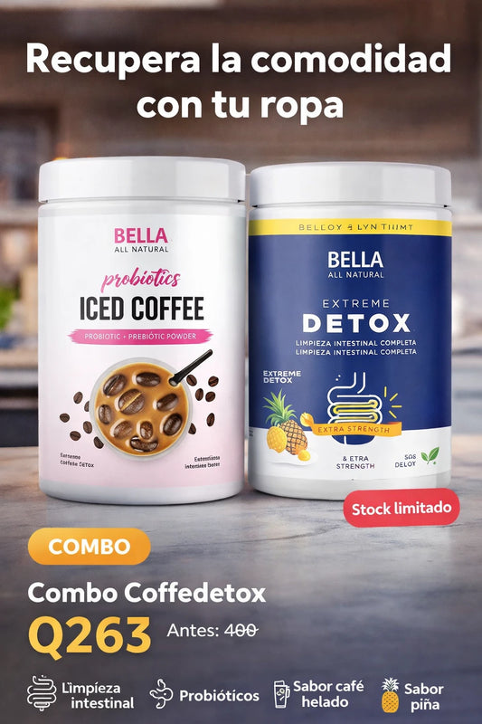Combo Café Detox + Limpieza Intestinal Completa