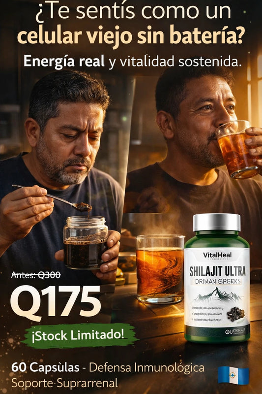 Shilajit Ultra || Potencia Mineral Natural