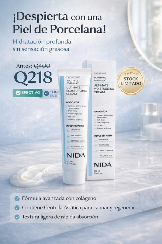 Crema Hidratante Rejuvenecedora NIDA