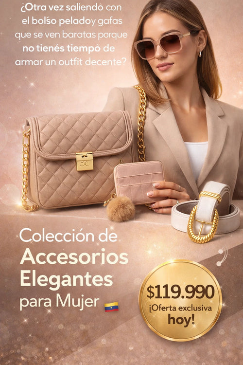 Colección de Accesorios de Moda Elegante para Mujer