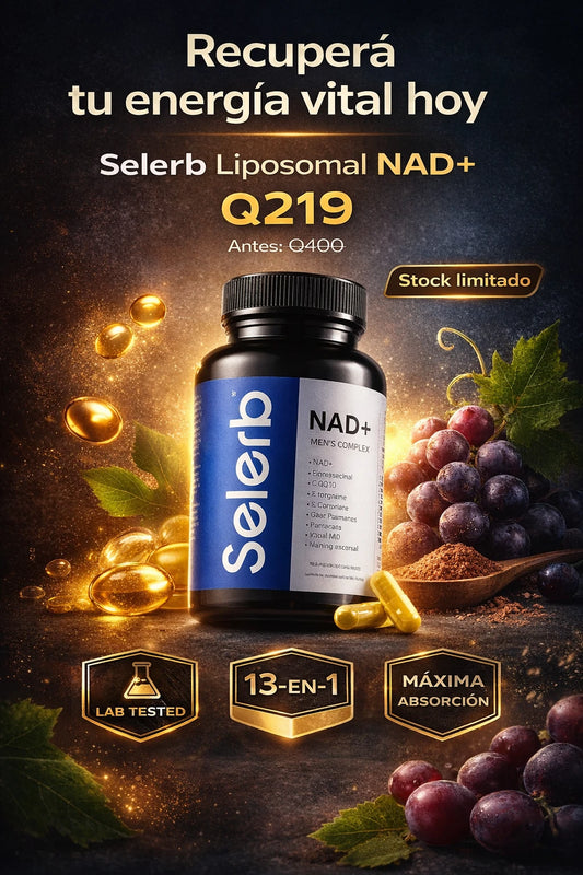 SelerB || NAD+ Energy Max para Hombre
