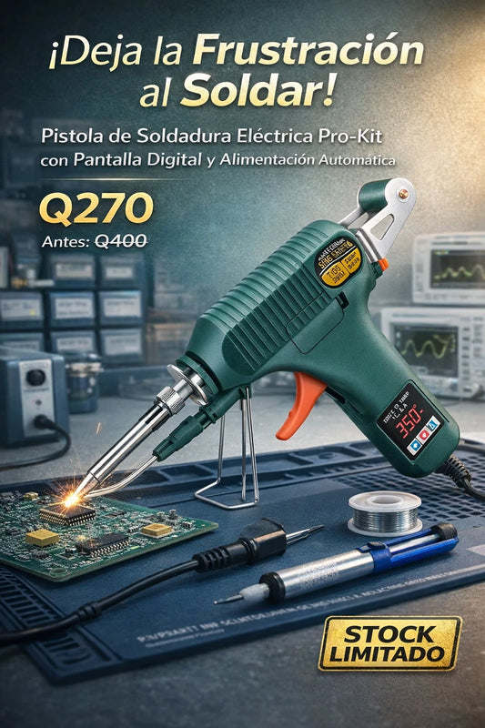 Pistola de Soldadura Eléctrica de Precisión