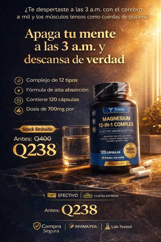 Magnesio Total 12 en 1 Ultra Complex