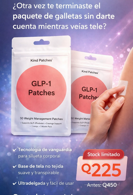 GLP-1 Patches™ || Parches de Manejo de Bienestar (30 unidades)