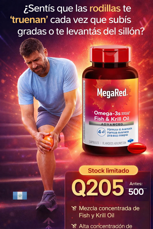 Mega Red Omega 3S || Salud para tu Corazón y Articulaciones