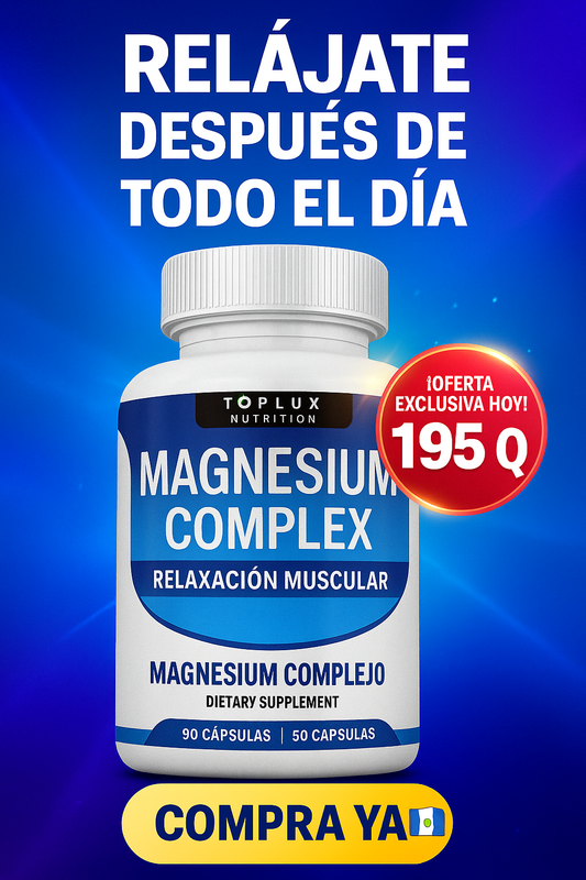 MAGNESIUM COMPLEX CAPSULAS