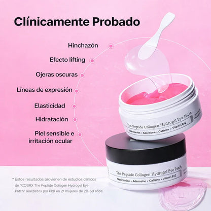 Parches de Hidrogel para Ojos – Mirada más fresca en solo 10 minutos