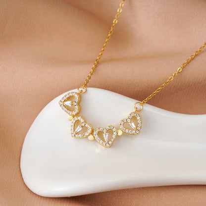 Collar Fortuna de 4 Corazones