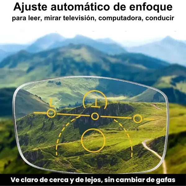 2x1 | GAFAS MULTIFOCALES INTELIGENTES TR90 |  CON ZOOM AUTOMÁTICO, PROTECIÓN DE LUZ AZUL Y EFECTO FOTOCROMÁTICO