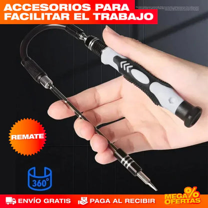 Kit Profesional de Destornilladores de Precisión || Multiherramienta