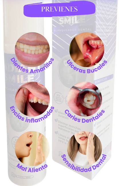 ⭐ PurpleGlow® || Crema Dental Blanqueadora