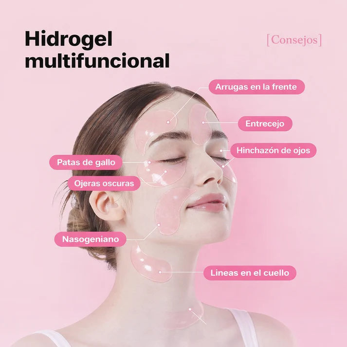Parches de Hidrogel para Ojos – Mirada más fresca en solo 10 minutos