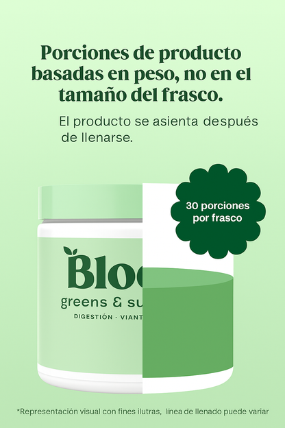 BLOOM NUTRITION || SUPLEMENTO PARA LA DIGESTIÓN Y LA ENERGÍA NATURAL.