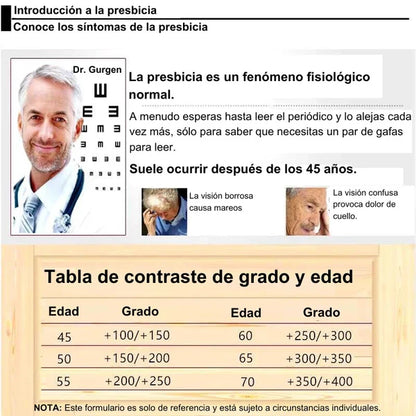 2x1 | GAFAS MULTIFOCALES INTELIGENTES TR90 |  CON ZOOM AUTOMÁTICO, PROTECIÓN DE LUZ AZUL Y EFECTO FOTOCROMÁTICO