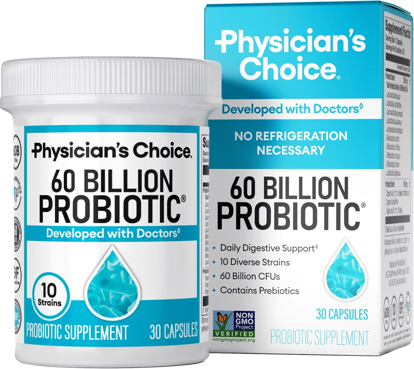 60 Billions Probiotics || Soporte Digestivo Avanzado