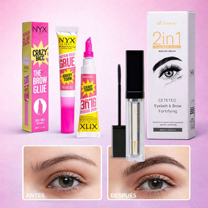 Combo Cejas Perfectas™ || Gel Fijador + Sérum de Crecimiento CDC