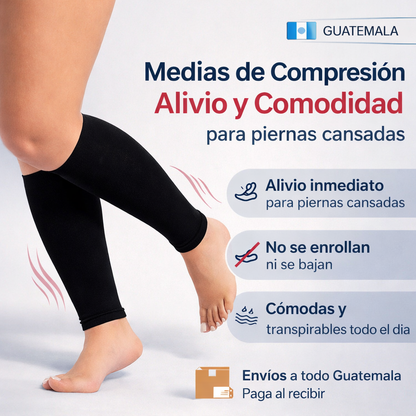 Medias de Compresión || Alivio y Comodidad para piernas Cansadas