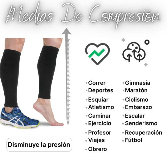 Medias de Compresión || Alivio y Comodidad para piernas Cansadas