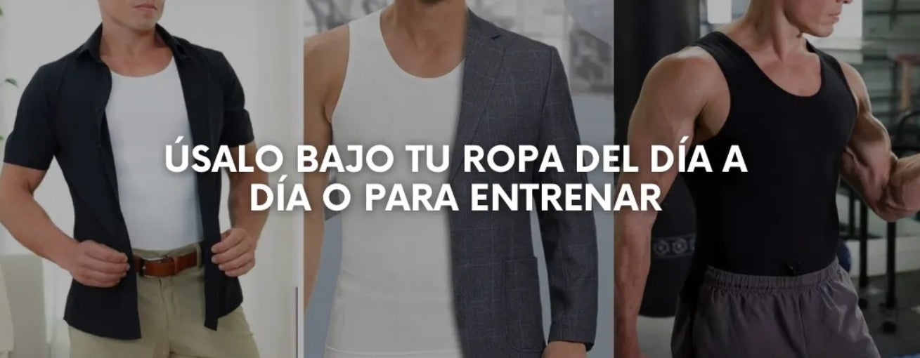 Camisilla compresora || Mejora tu figura y tu postura sin que nadie lo note.