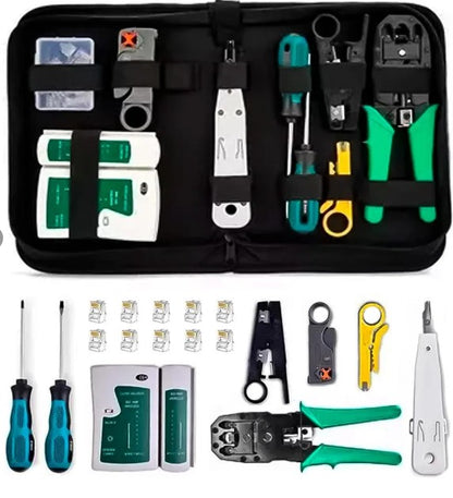 Kit Profesional de Herramientas para Redes