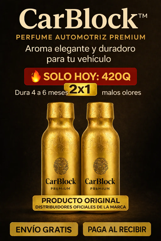 CarBlock™ || Perfume automotriz premium