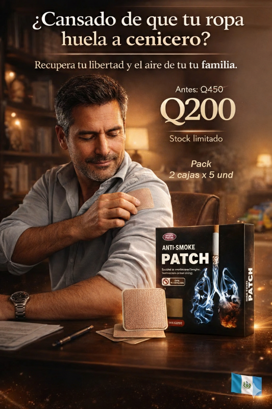 Parche Anti-Smoke para Dejar de Fumar  || Pack x 2 cajas
