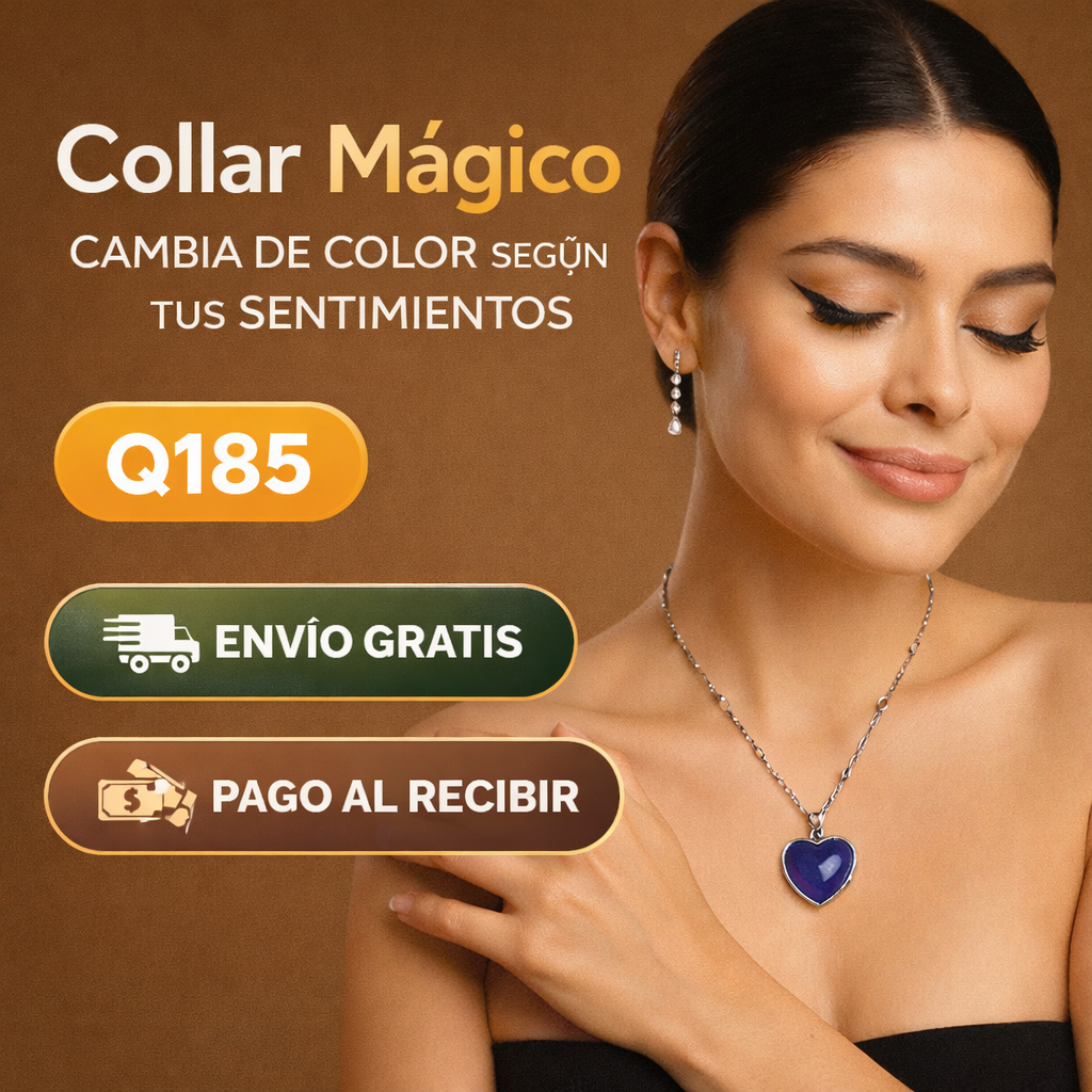 Collar Mágico || Cambia de color según tus Sentimientos