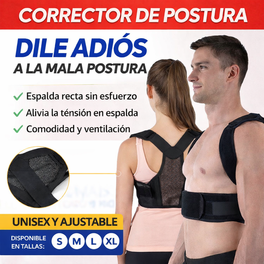 Corrector de Postura Unisex con Ventilación