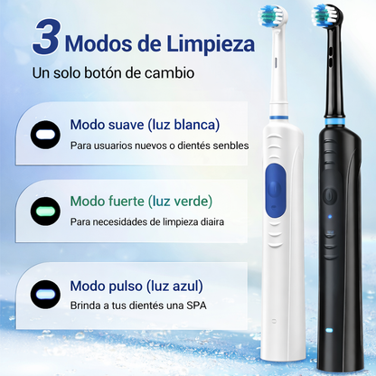 Cepillo de Dientes Eléctrico || Limpieza profunda sin esfuerzo todos los días