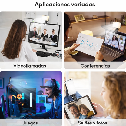 LED Video Light Portátil Profesional