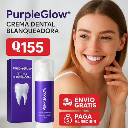 ⭐ PurpleGlow® || Crema Dental Blanqueadora