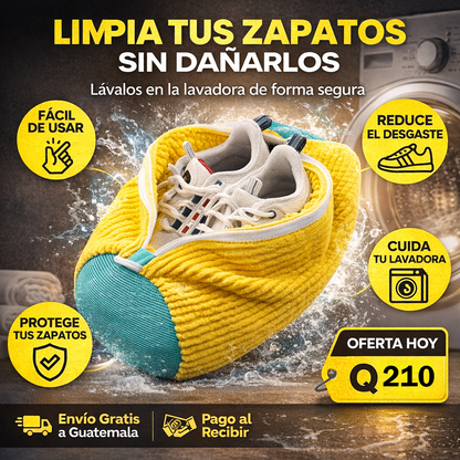 Bolsa Protectora para Lavar Zapatos en Lavadora
