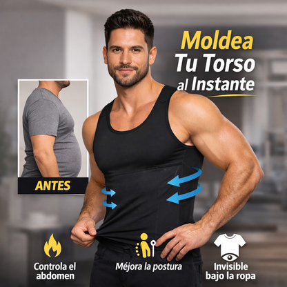 Camisilla compresora || Mejora tu figura y tu postura sin que nadie lo note.